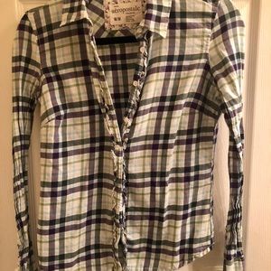 Aeropostale plaid over shirt.